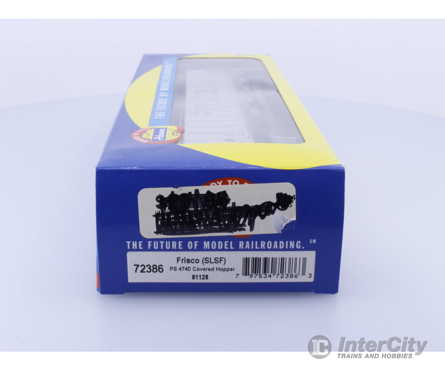 Athearn 72386 HO PS 4740 Covered Hopper St Louis San Fransisco (SLSW) 81128 Freight Cars
