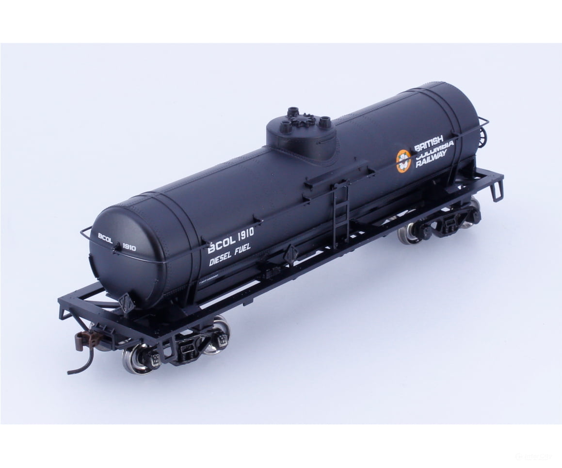 Athearn 73195 HO Single Dome Tank Car #1 British Columbia Railway (BCOL) 1910 - Freight Cars