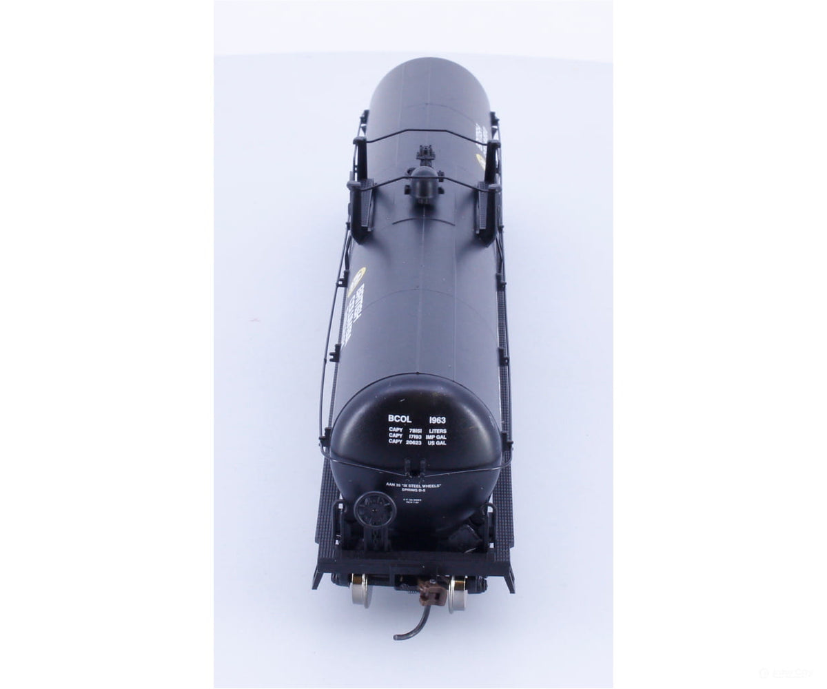 Athearn 73775 HO 62’ Tank Car British Columbia Railway (BCOL) 1963 - Freight Cars