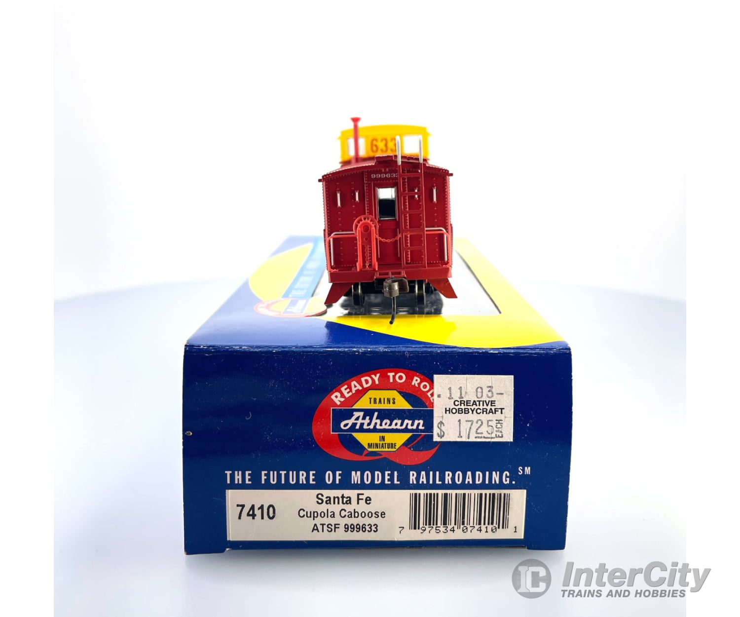 Athearn 7410 Ho Sanfa Fe Cupola Caboose Santa (Sf) 999633 Freight Cars