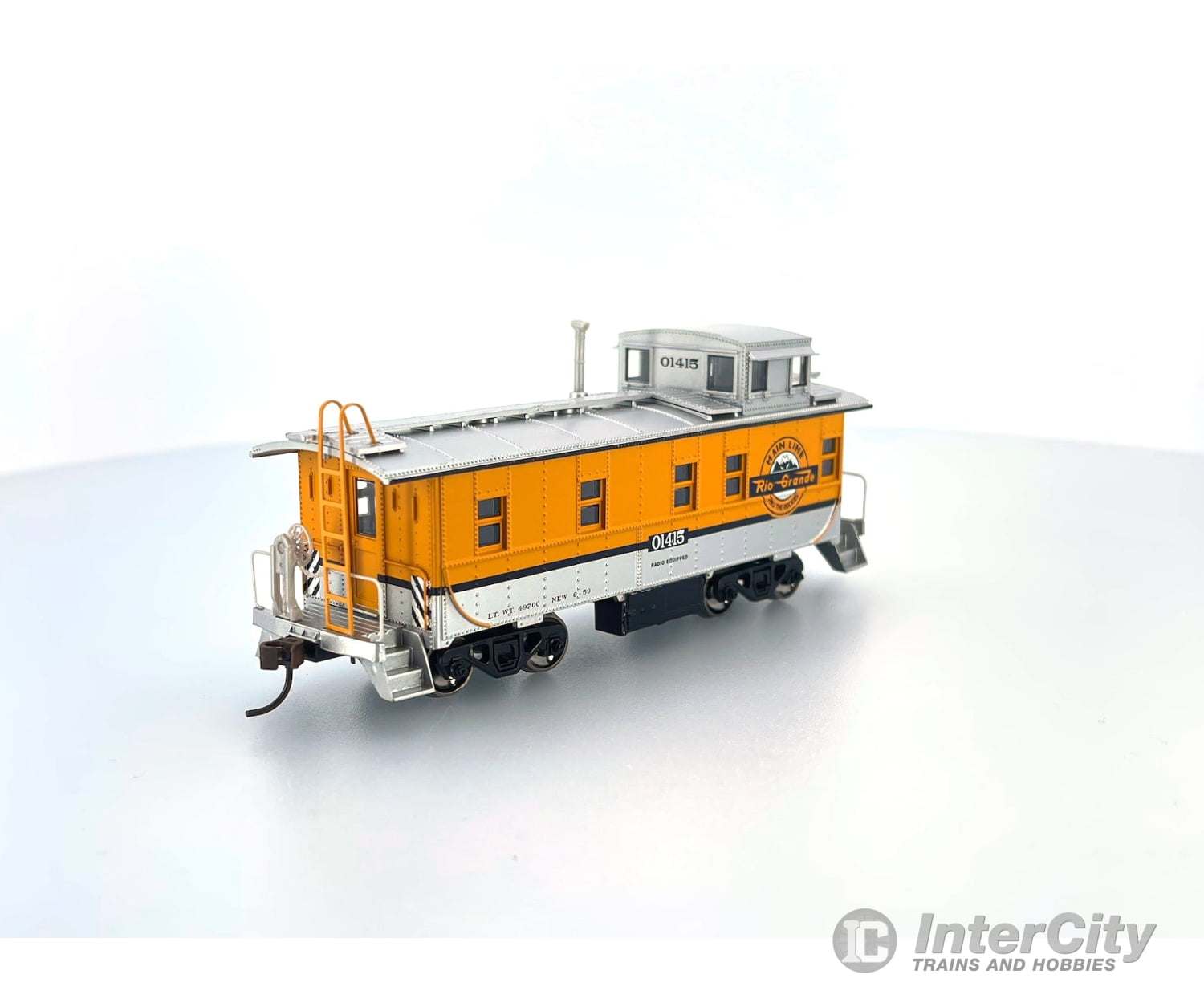 Athearn 7414 Ho Rio Grande Cupola Caboose Freight Cars