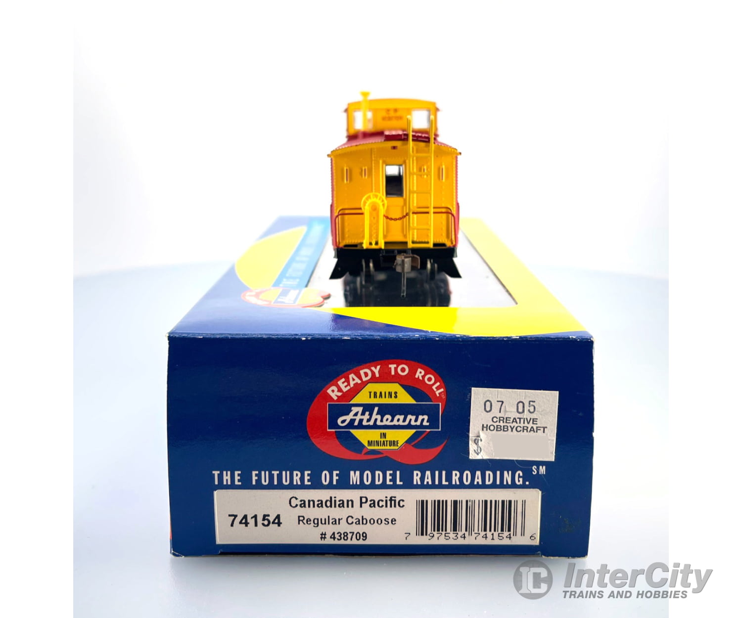 Athearn 74154 Ho Reg Caboose Canadian Pacific (Cp) 438709 Freight Cars