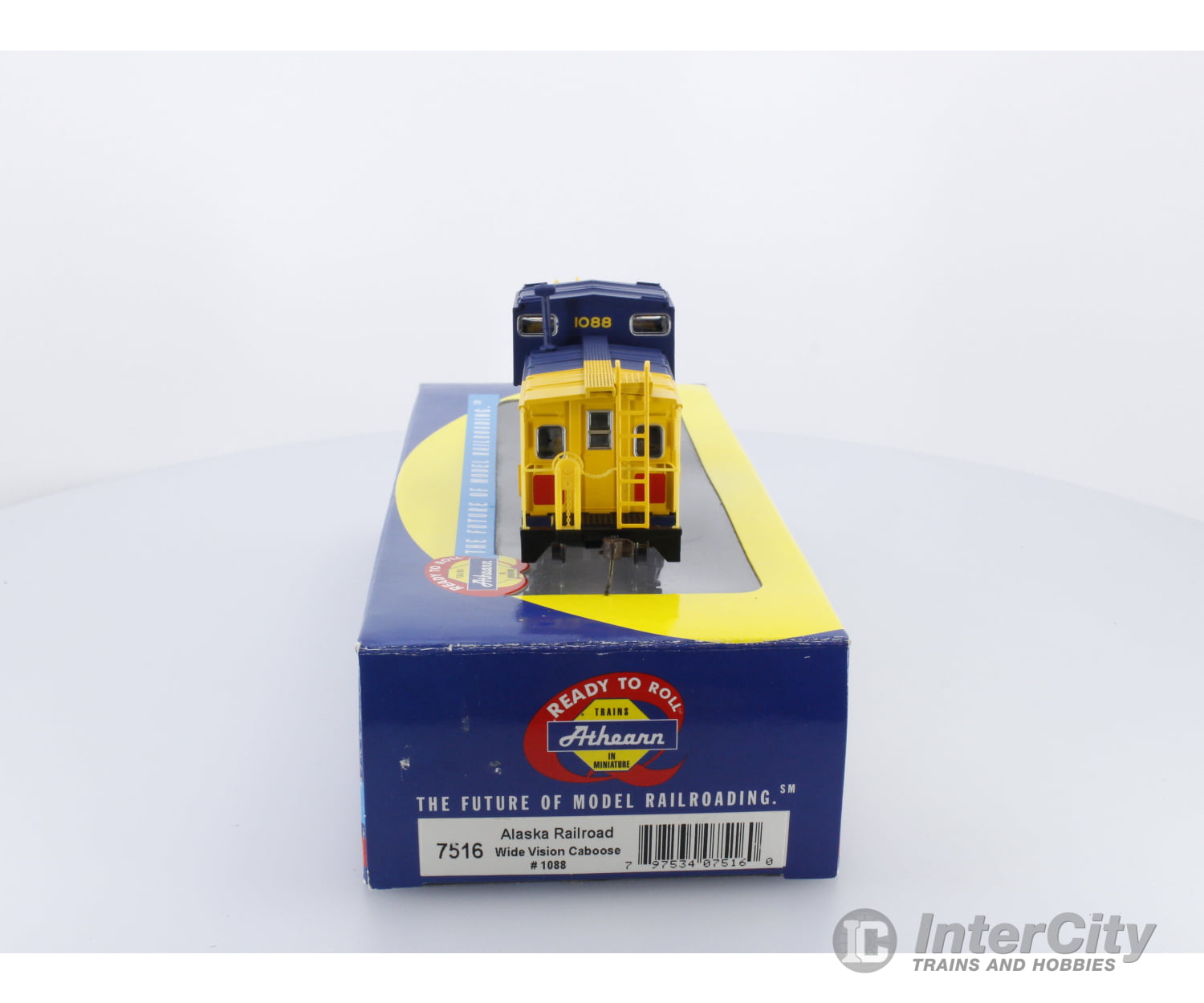 Athearn 7516 Ho Wv Caboose Alaska Railroad (Arr) 1088 Freight Cars