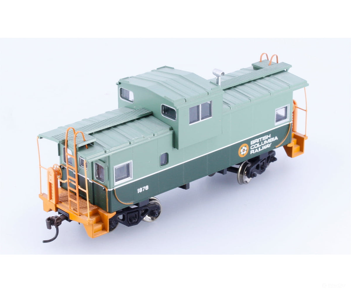 Athearn 75214 HO Wide Vision Caboose BC Rail (BCOL) 1876 - Freight Cars