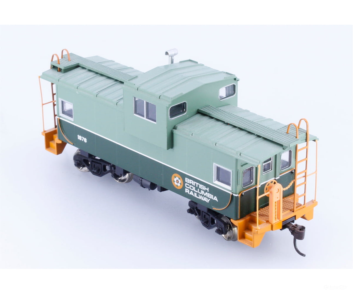 Athearn 75214 HO Wide Vision Caboose BC Rail (BCOL) 1876 - Freight Cars