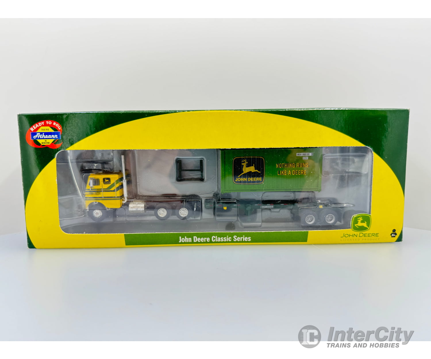 Athearn 7744 Ho John Deere 20Ft Container Freight Cars