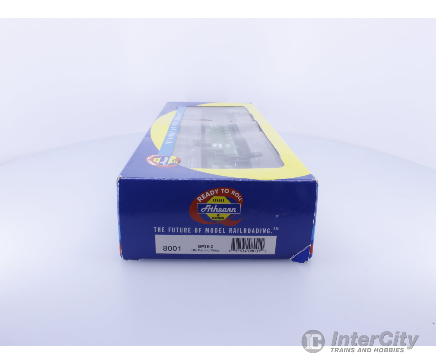 Athearn 8001 HO GP38-2 Pacific Pride Burlington Northern (BN) 2085 Analog DC Locomotives