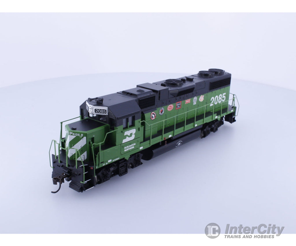 Athearn 8001 HO GP38-2 Pacific Pride Burlington Northern (BN) 2085 Analog DC Locomotives