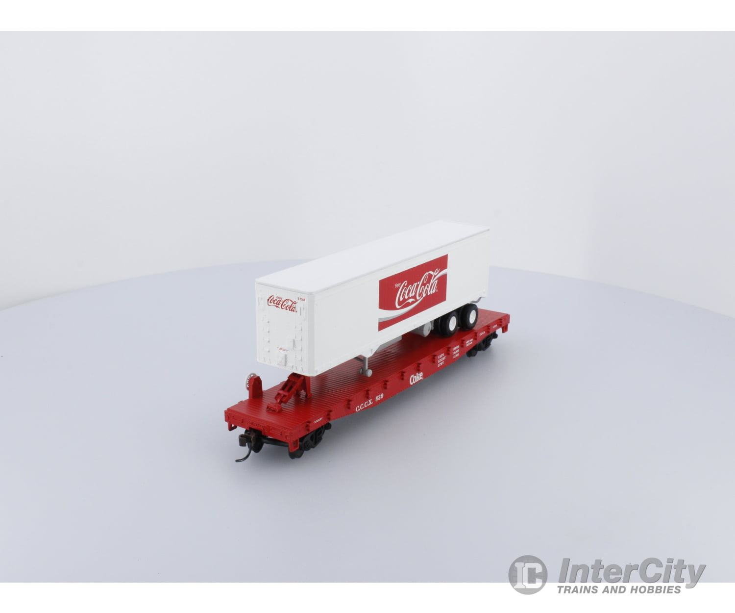 Athearn 8301 Ho Coca Cola 40Ft Flat Car 839 Freight Cars