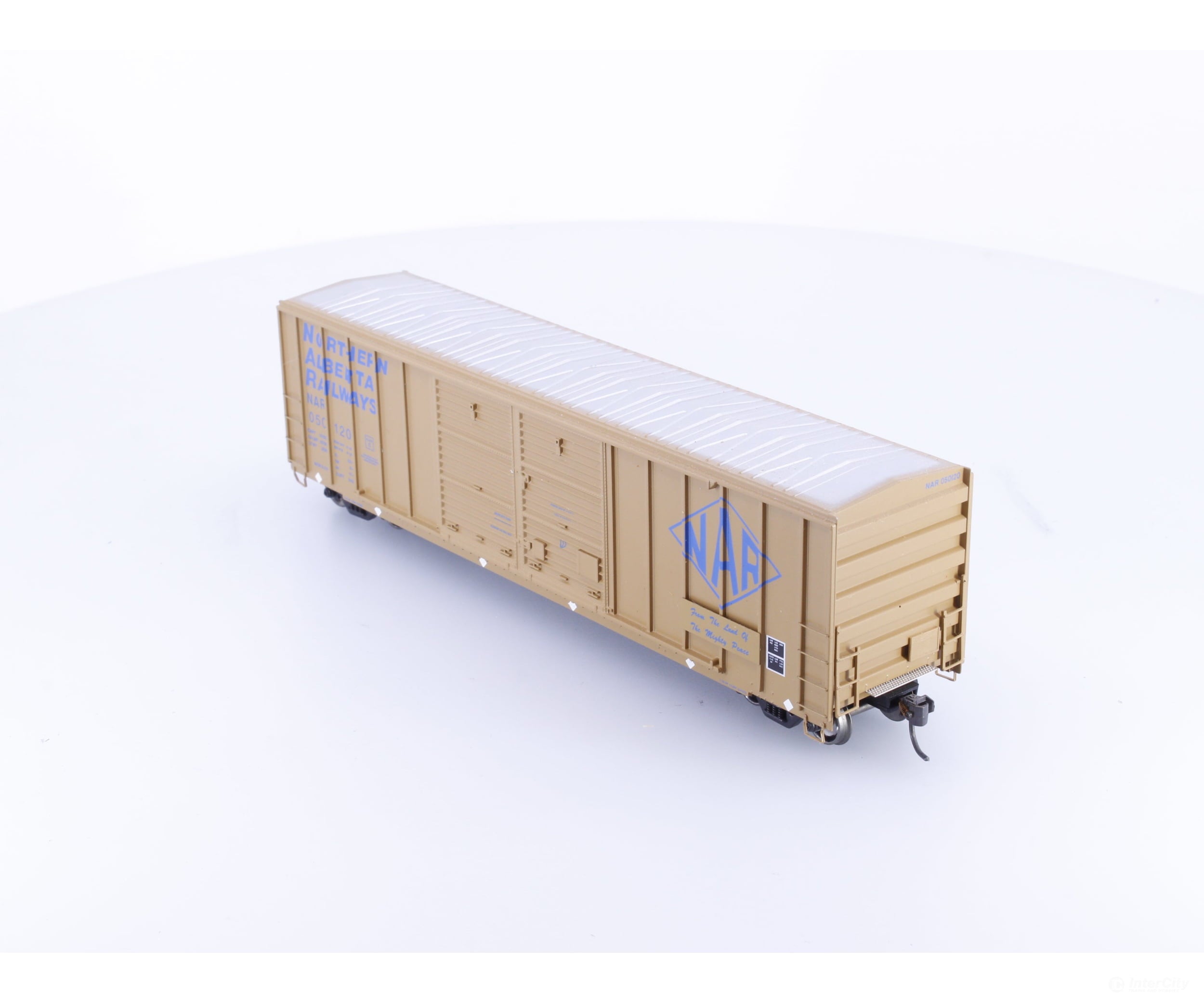 Athearn 87372 HO 50’ FMC Centered Double Door Boxcar Northern Alberta Railway (NAR) 050120 - Freight Cars