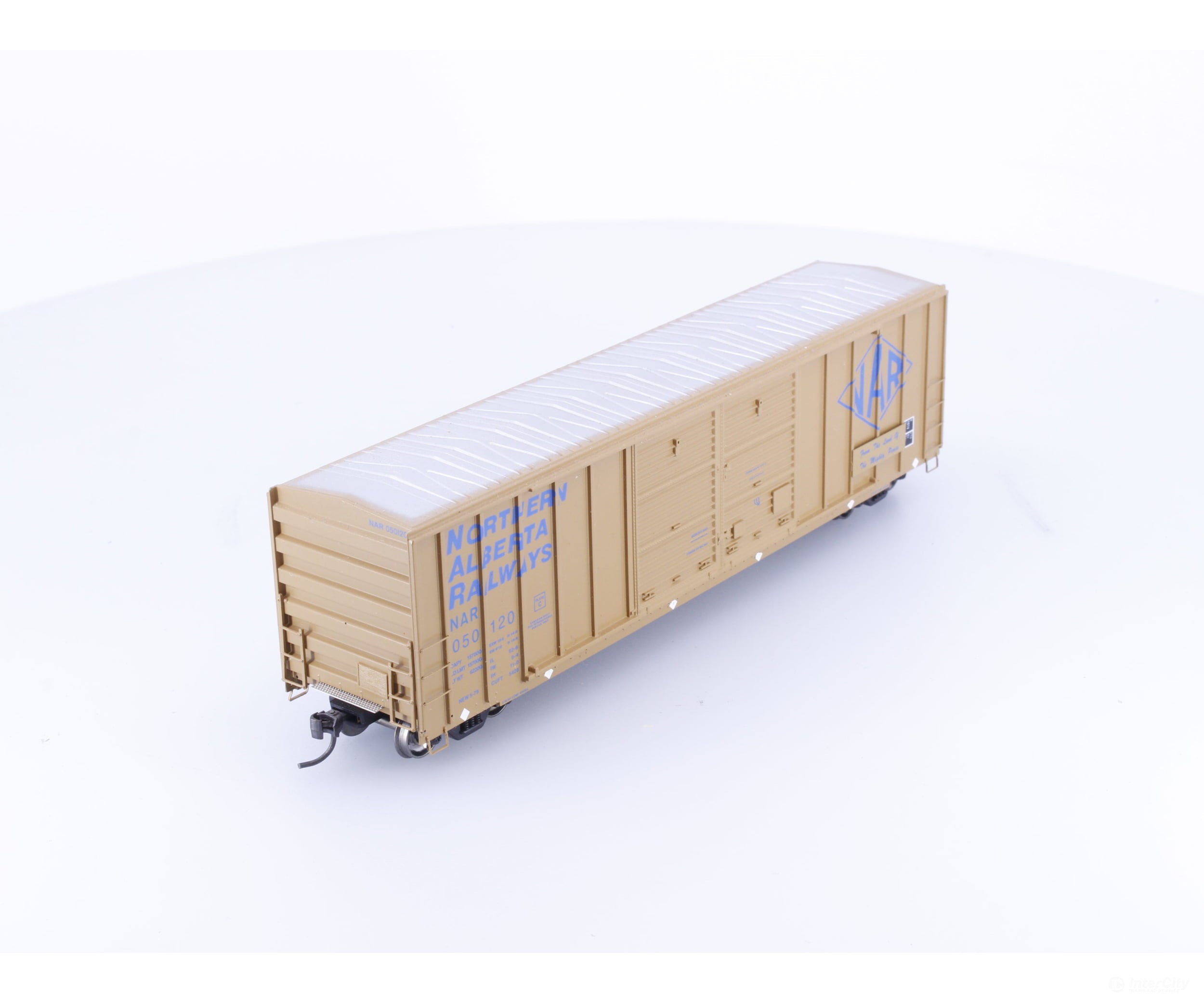 Athearn 87372 HO 50’ FMC Centered Double Door Boxcar Northern Alberta Railway (NAR) 050120 - Freight Cars