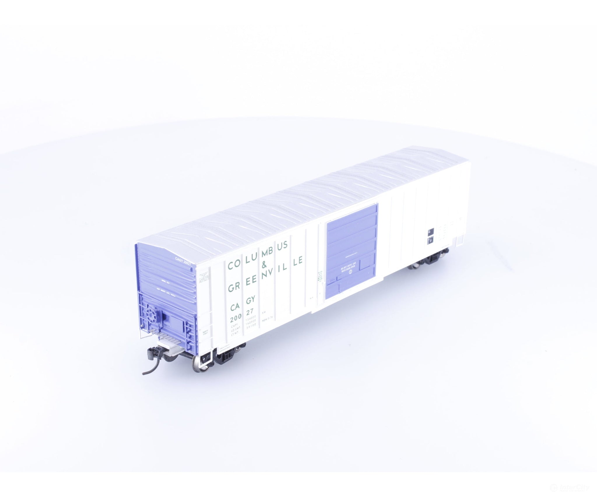 Athearn 89307 HO SIECO 50’ Single Door Boxcar Columbus & Greenville (CAGY) 20027 - Freight Cars