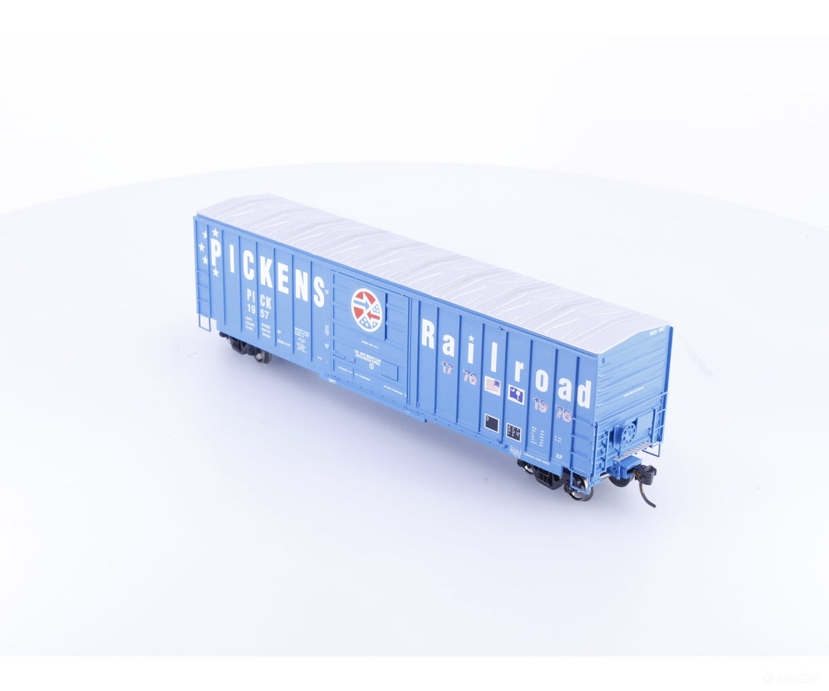 Athearn 89311 HO SIECO 50’ Single Door Boxcar Pickens (PICK) 1957 - Freight Cars