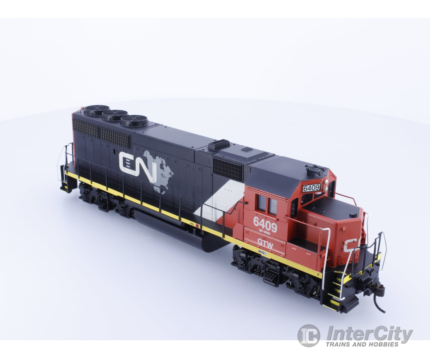 Athearn 89727 HO GP40-2 Canadian National (CN) 6409 Analog DC Locomotives