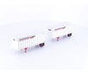 Athearn 91010 HO Consolidated Freightways 28’ Wedge Trailers Set of 2 - Vehicles
