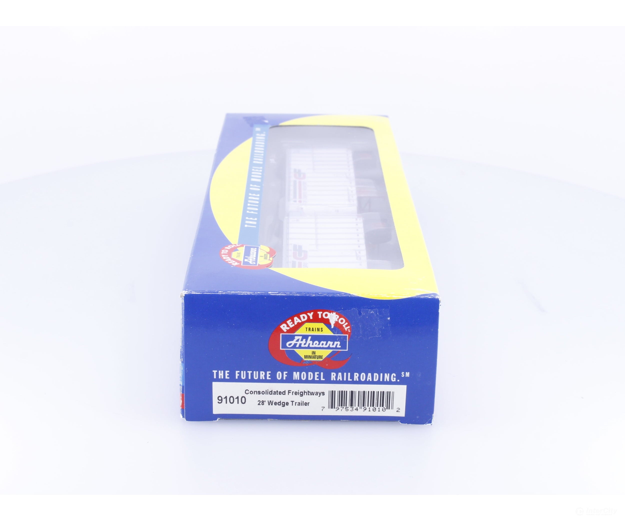 Athearn 91010 HO Consolidated Freightways 28’ Wedge Trailers Set of 2 - Vehicles