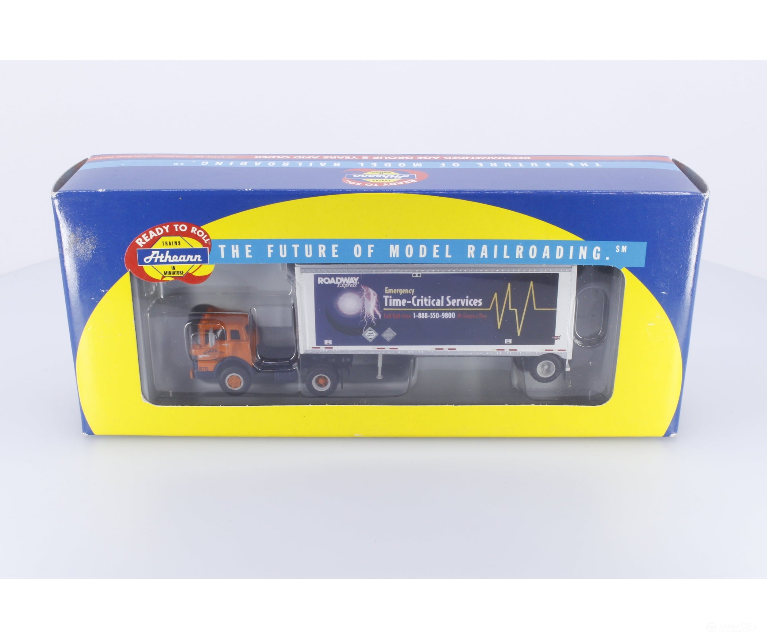 Athearn 91022 HO Ford ’C’ & 28’ Wedge Trailer Cars & Trucks