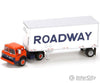 Athearn 91034 Ho Ford C Series Trucks W/28 Smooth Trailer Roadway Cars &