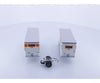 Athearn 91051 Ho Two 28’ Wedge Trailers & Dolly Na Freight Loads Containers