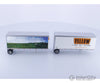 Athearn 91051 Ho Two 28’ Wedge Trailers & Dolly Na Freight Loads Containers