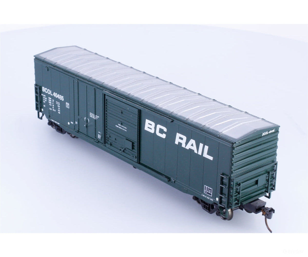 Athearn 91228 HO 50’ Combo Box Car BC Rail (BCOL) 40485 - Freight Cars