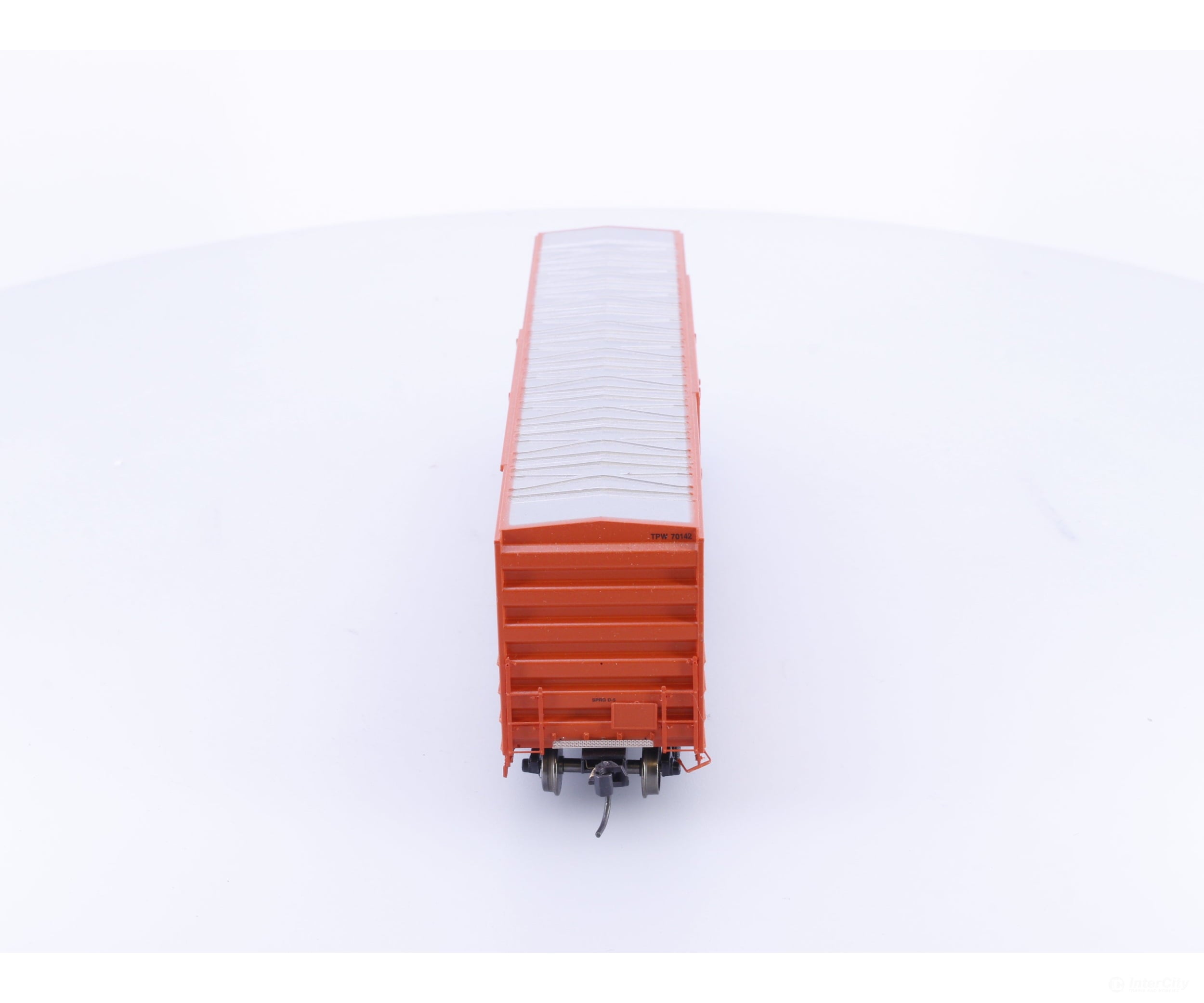 Athearn 91416 HO 50’ FMC Single Door Boxcar Toledo Peoria and Western (TPW) 70142 - Freight Cars