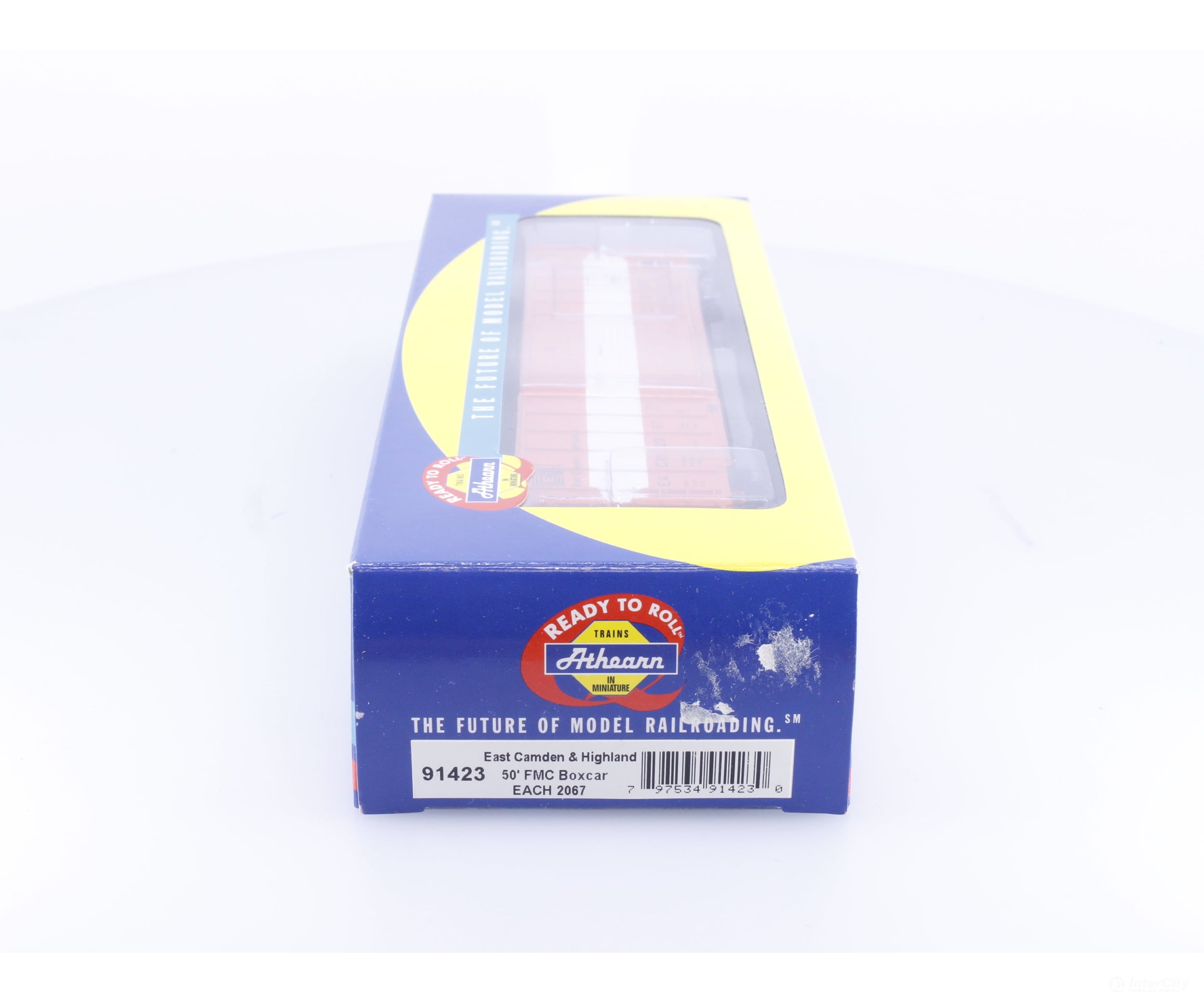 Athearn 91423 HO 50’ FMC Single Door Boxcar East Camden & Highland (EACH) 2067 - Freight Cars