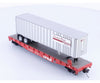 Athearn 92065 HO 50’ Flat Car w/40’ Trailer Canadian Pacific (CP) 504311 - Freight Cars