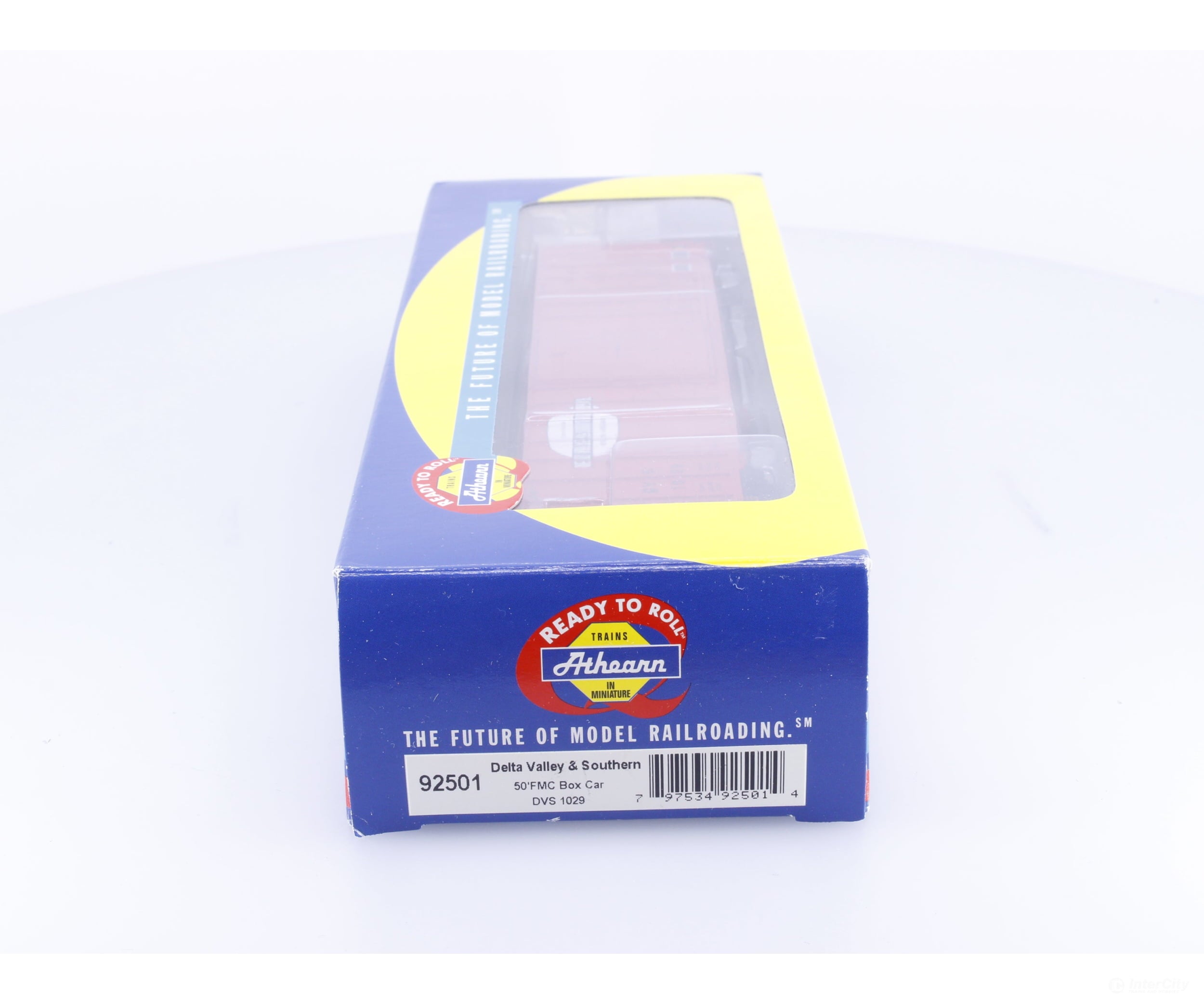 Athearn 92501 HO 50’ FMC Double Door Boxcar Delta Valley & Southern (DVS) 1029 - Freight Cars