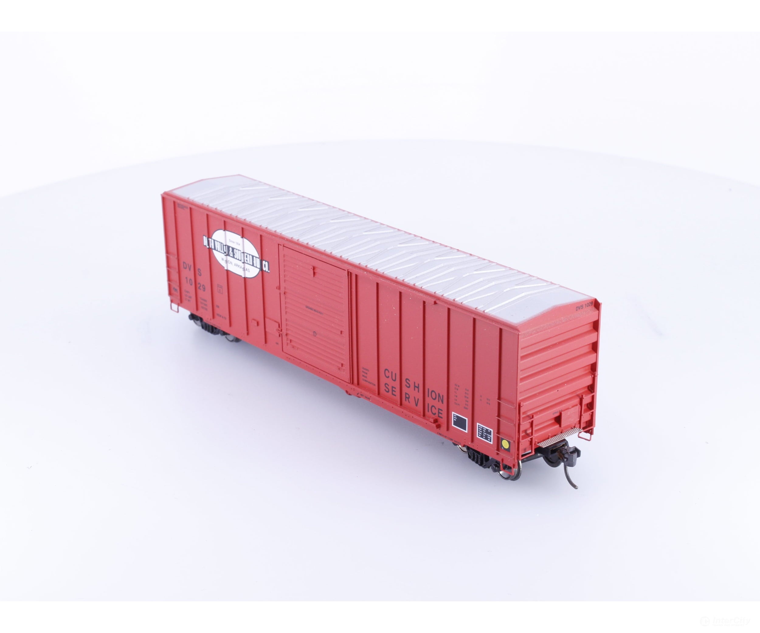 Athearn 92501 HO 50’ FMC Double Door Boxcar Delta Valley & Southern (DVS) 1029 - Freight Cars