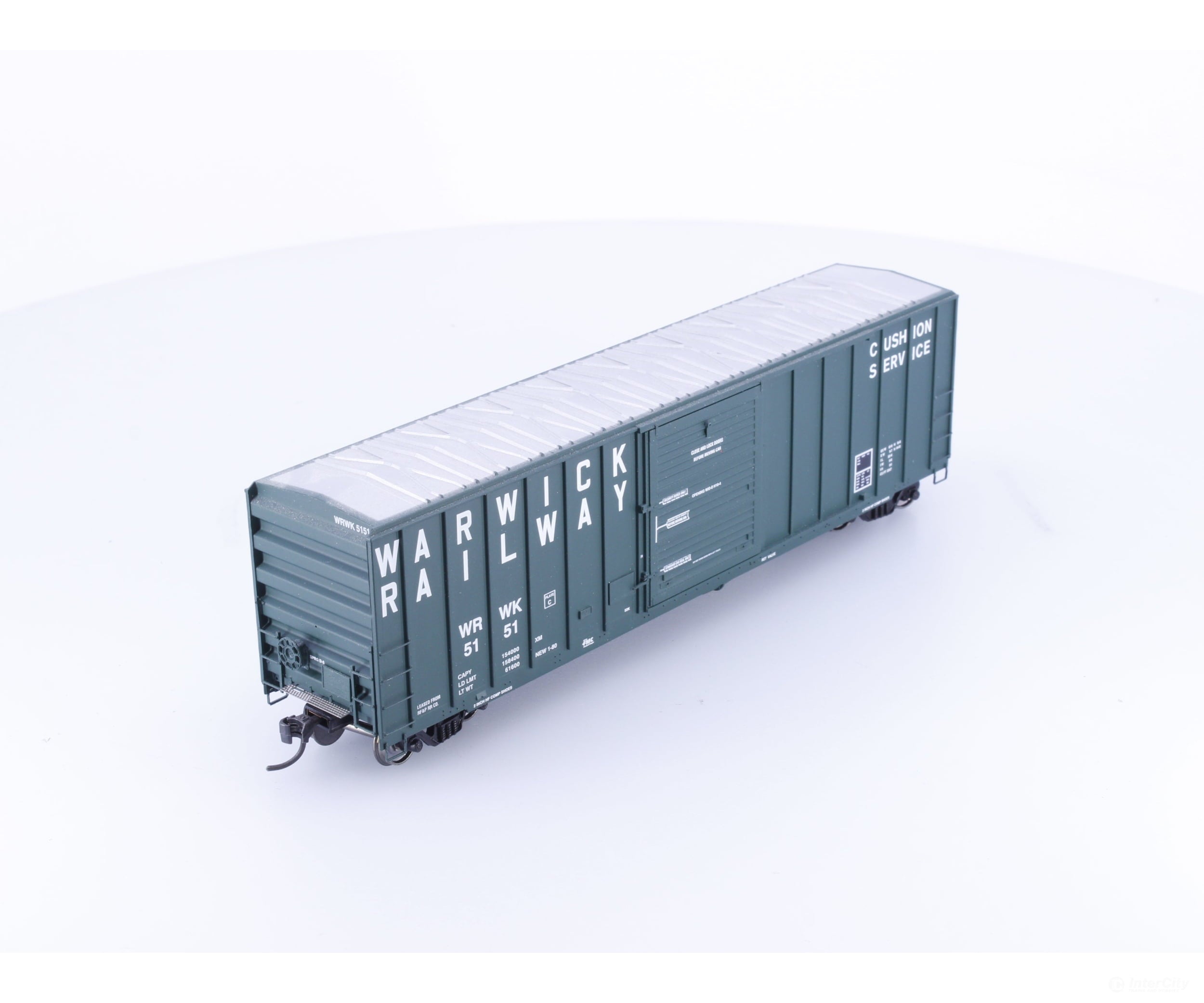 Athearn 92511 HO 50’ FMC Double Door Boxcar Warwick (WRWK) 5151 - Freight Cars