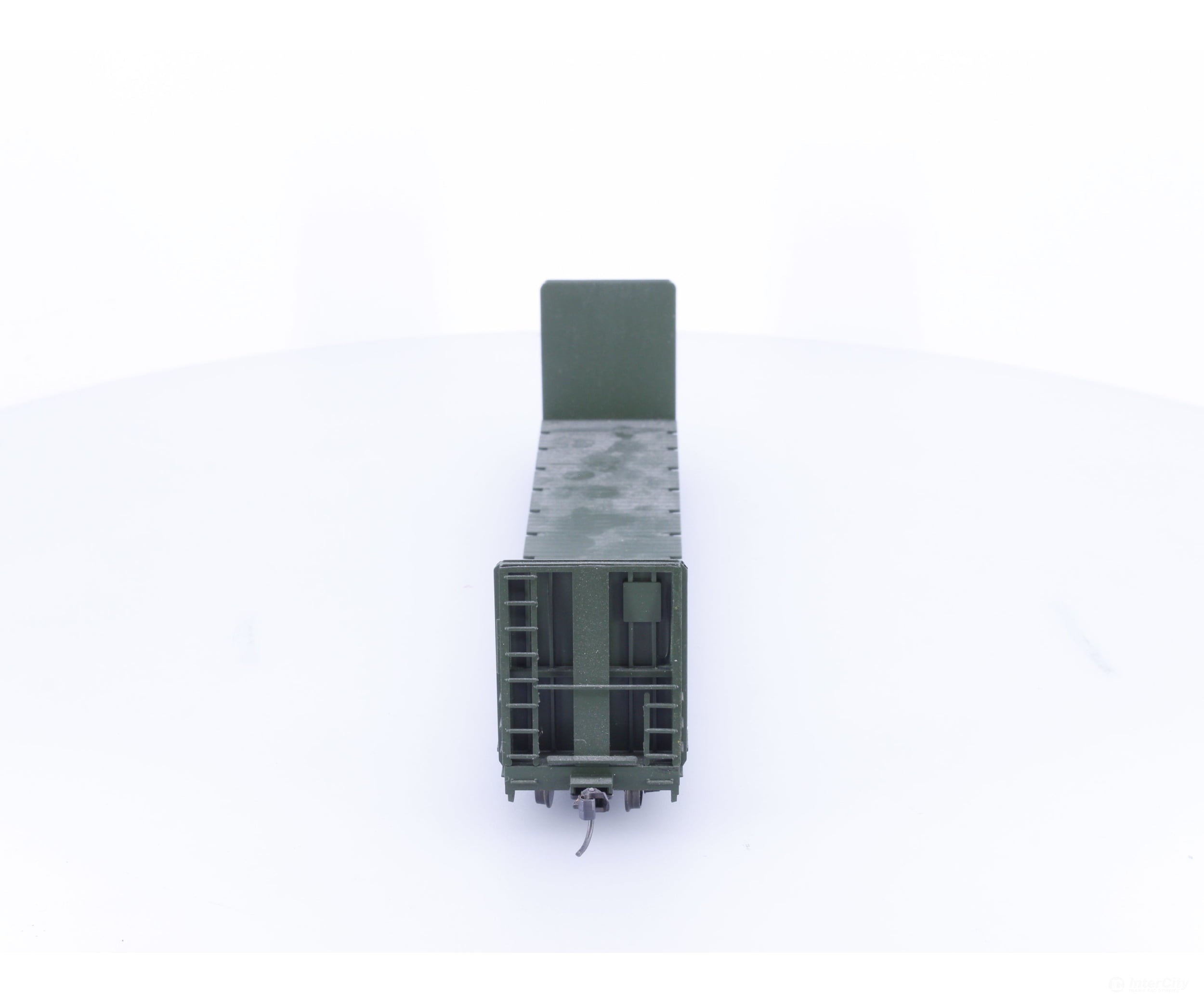 Athearn 92702 HO 60’ Bulkhead Flat Car BC Rail (BCOL) 866579 - Freight Cars