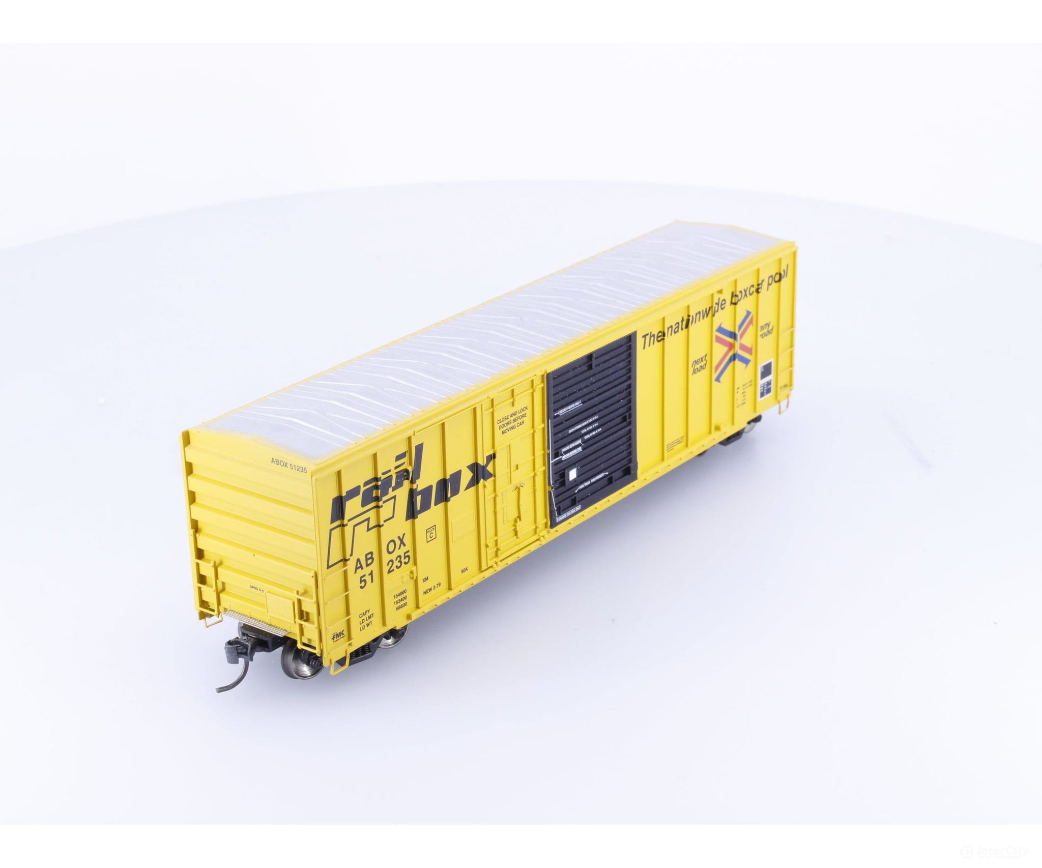Athearn 92846 HO 50’ Combination Door Boxcar (ABOX) Railbox (RBOX) 51235 - Freight Cars