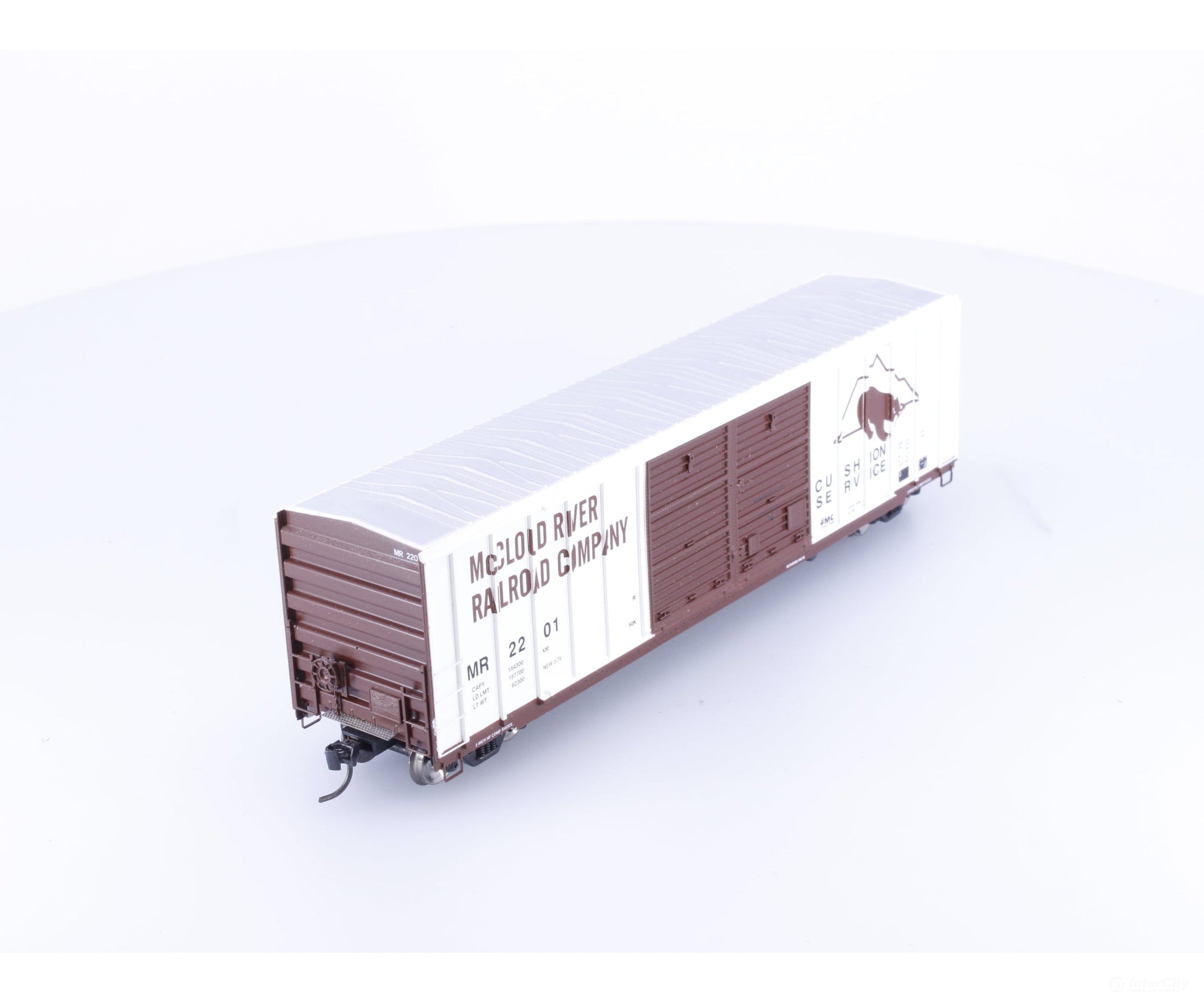 Athearn 92856 HO 50’ FMC Double Door Boxcar McCloud River (MR) 2201 - Freight Cars
