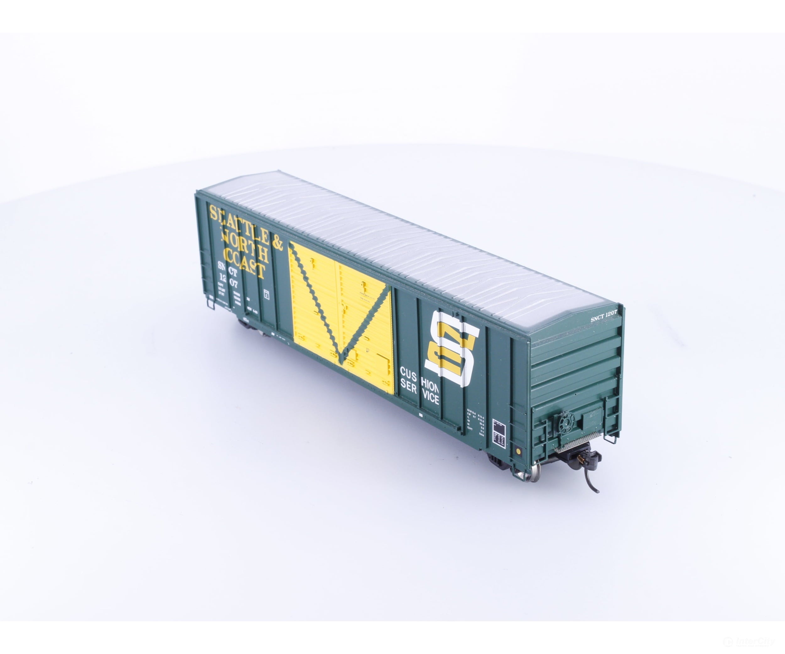 Athearn 92860 HO 50’ FMC Double Door Boxcar Seattle & North Coast (SNCT) 1207 - Freight Cars