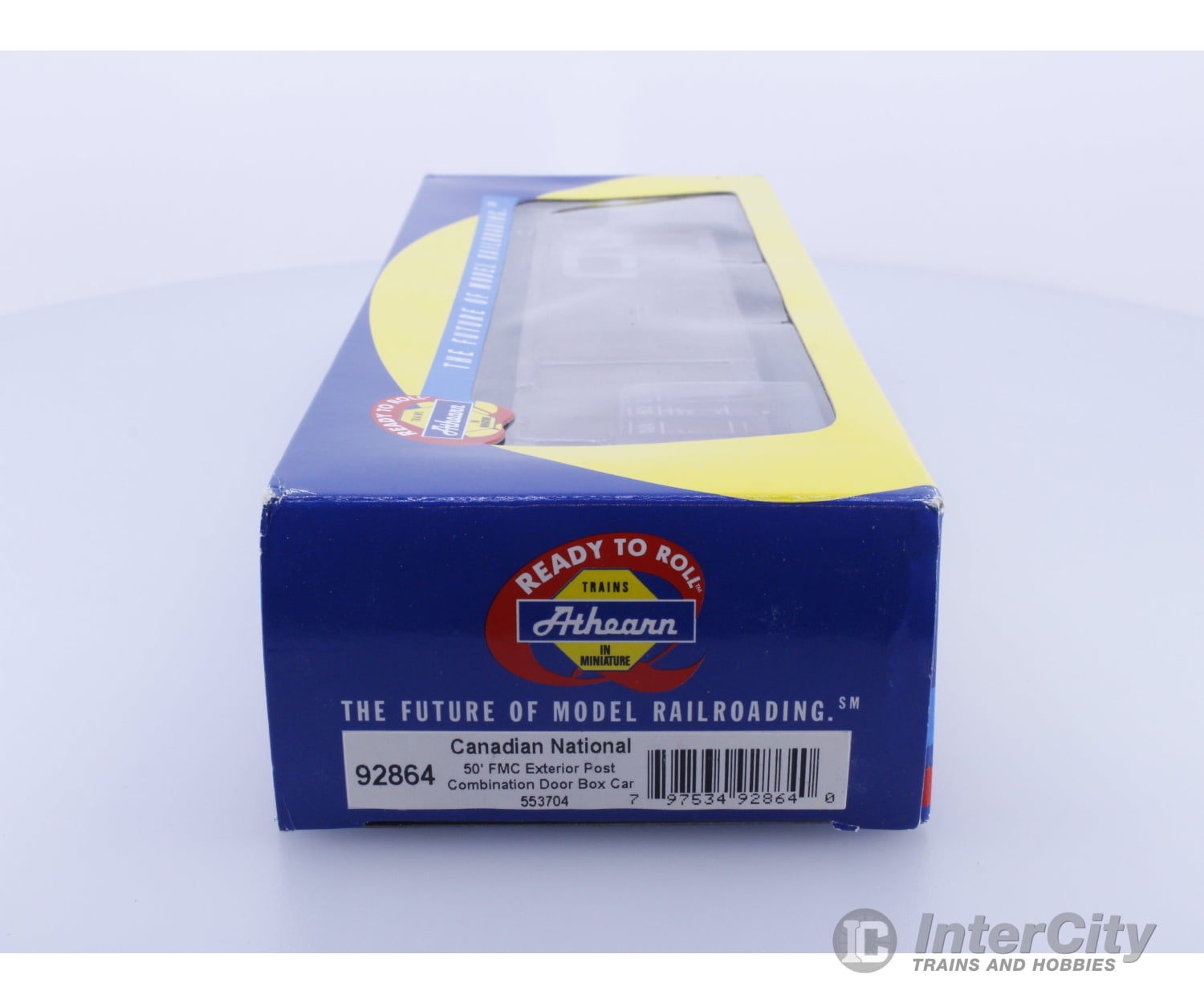 Athearn 92864 HO 50’ FMC Exterior Post Combo Door Box Car Canadian National (CN) 553704 Freight Cars