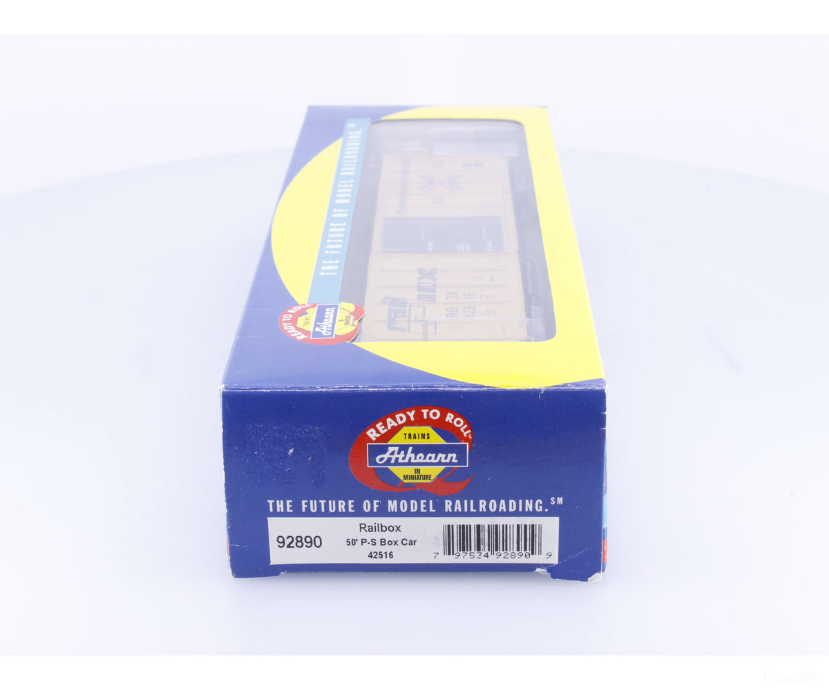 Athearn 92890 HO 50’ P-S Boxcar Railbox (RBOX) 42516 - Freight Cars