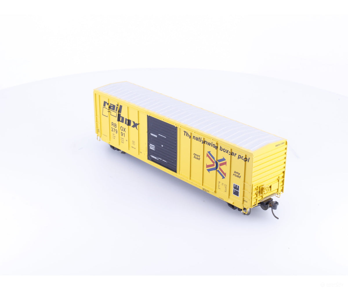 Athearn 92915 HO 50’ PS 5277 Single Door Boxcar Railbox (RBOX) 37991 - Freight Cars