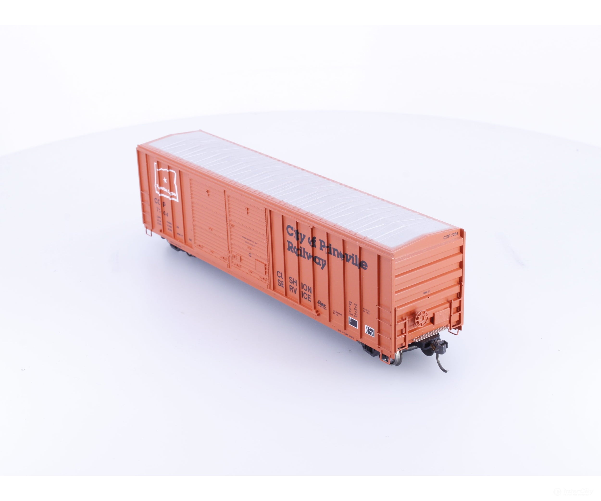 Athearn 92921 HO 50’ FMC Offset Double Door Boxcar City of Prineville (COP) 7264 - Freight Cars