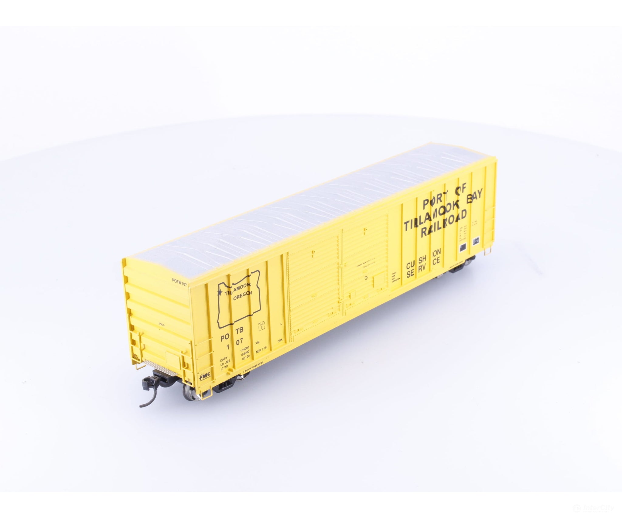 Athearn 92925 HO 50’ FMC Offset Double Door Boxcar Port of Tillamook Bay (POTB) 107 - Freight Cars