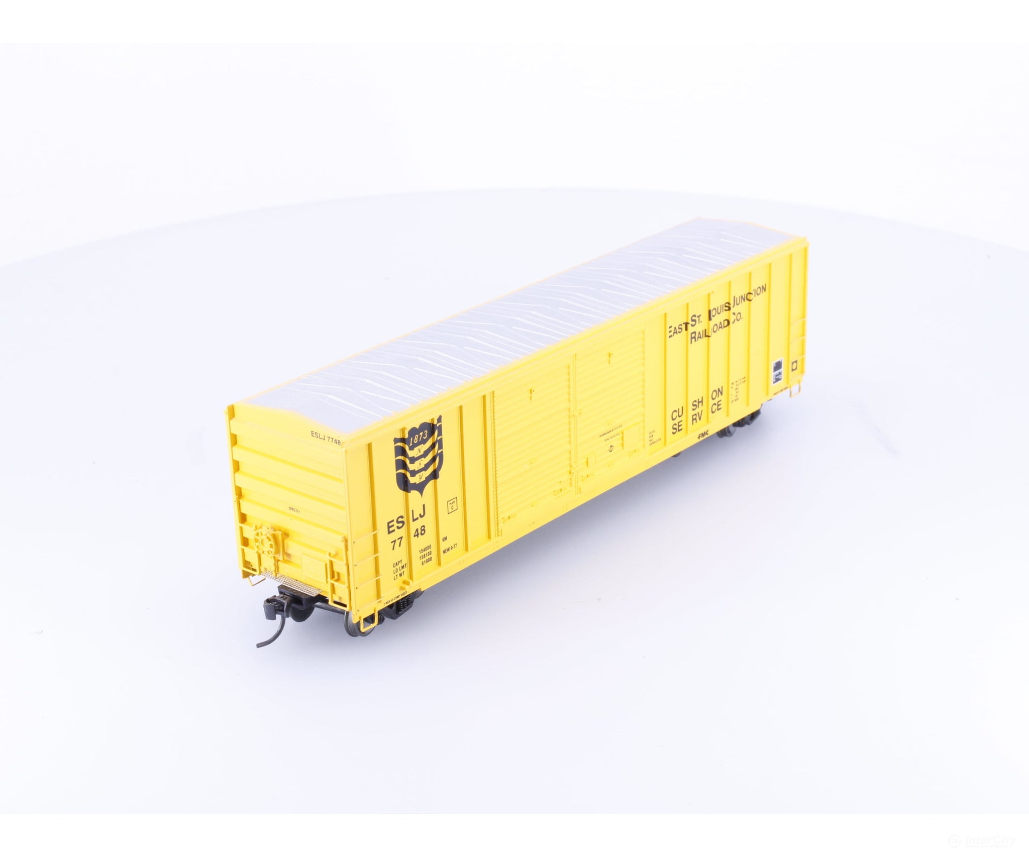Athearn 92938 HO 50’ FMC Offset Double Door Boxcar East St. Louis Junction (ESLJ) 7748 - Freight Cars