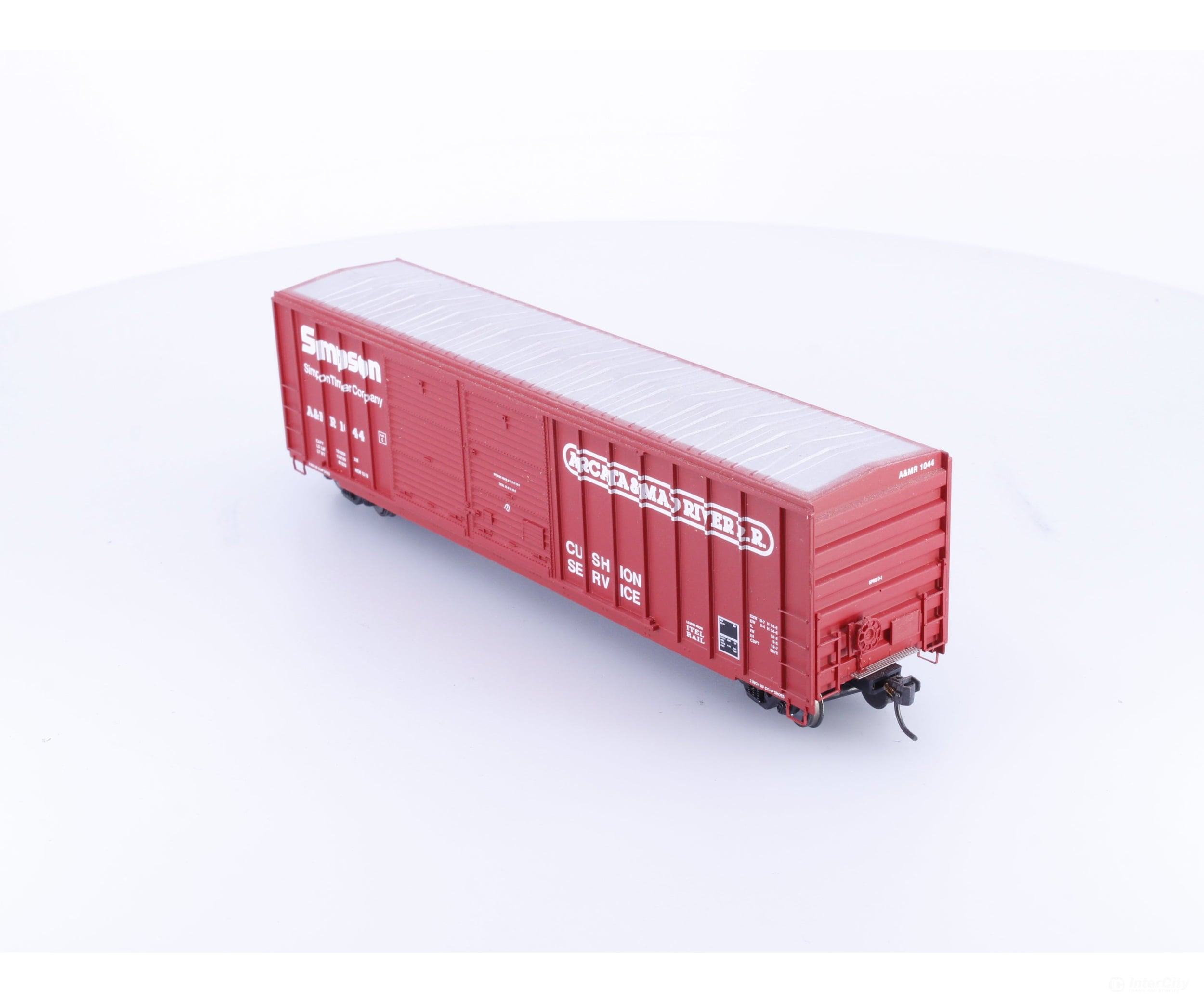 Athearn 92941 HO 50’ FMC Offset Double Door Boxcar Arcata & Mad River (A&MR) 1044 - Freight Cars