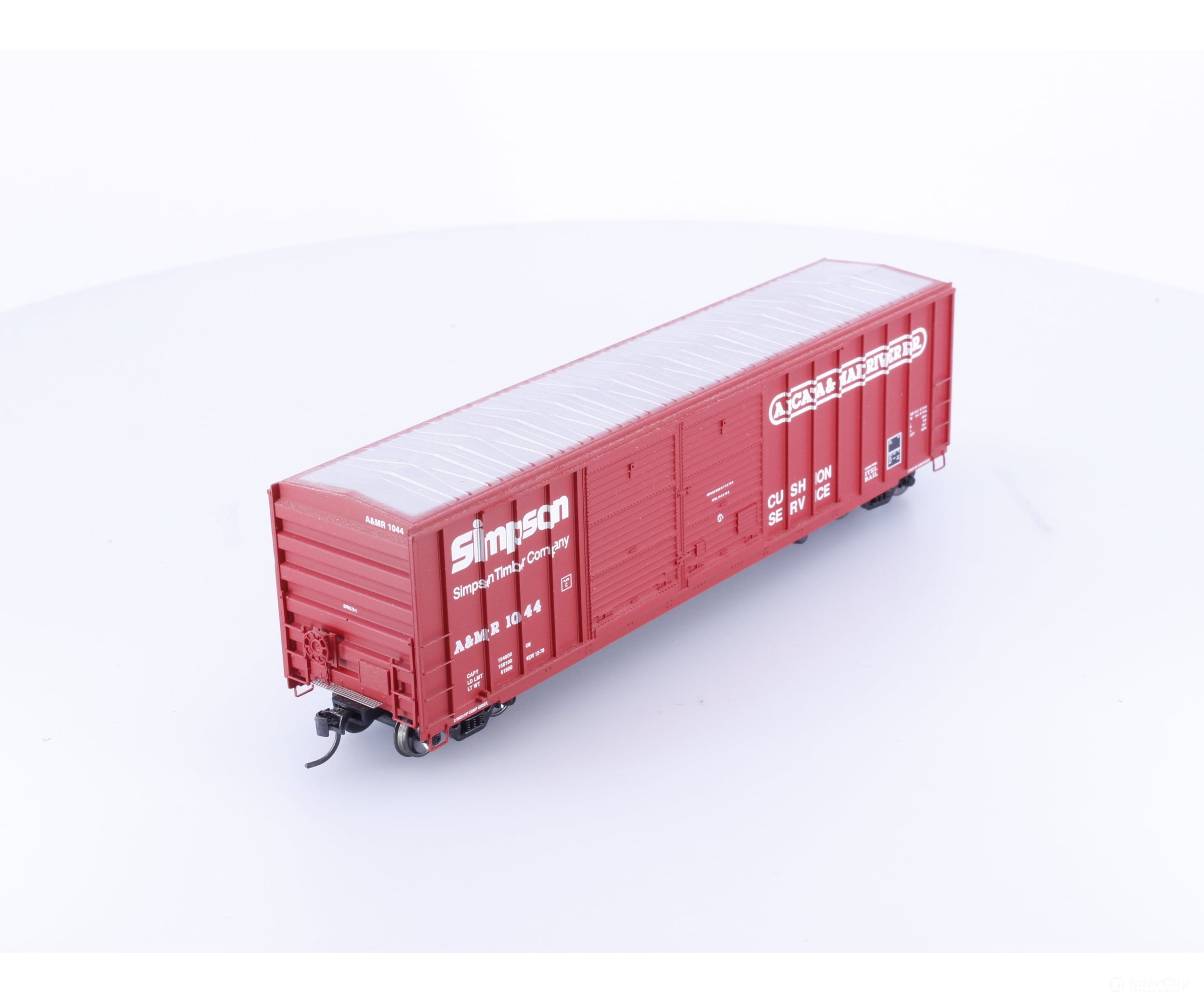 Athearn 92941 HO 50’ FMC Offset Double Door Boxcar Arcata & Mad River (A&MR) 1044 - Freight Cars