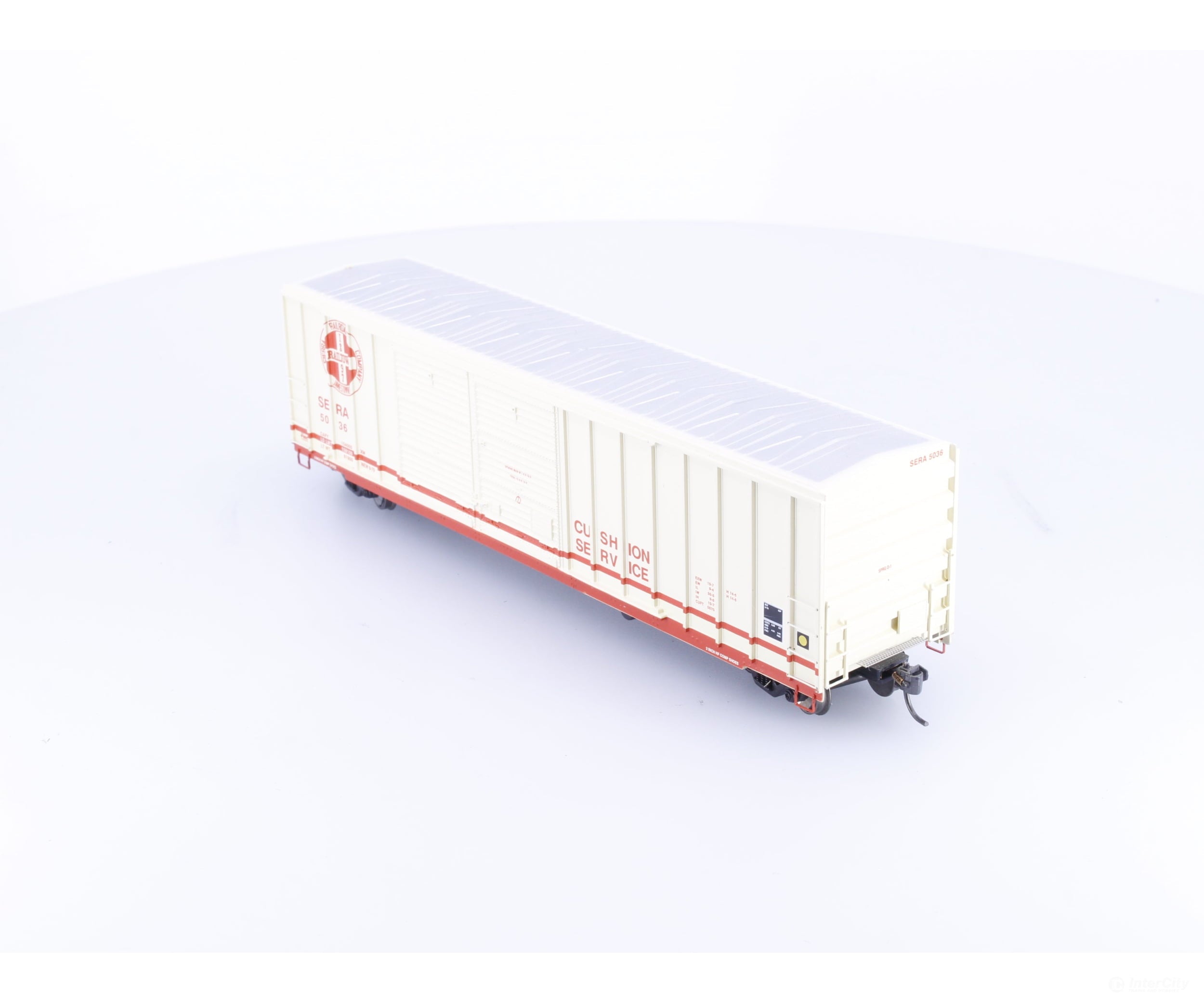 Athearn 92943 HO 50’ FMC Offset Double Door Boxcar Sierra Railroad (SERA) 5036 - Freight Cars