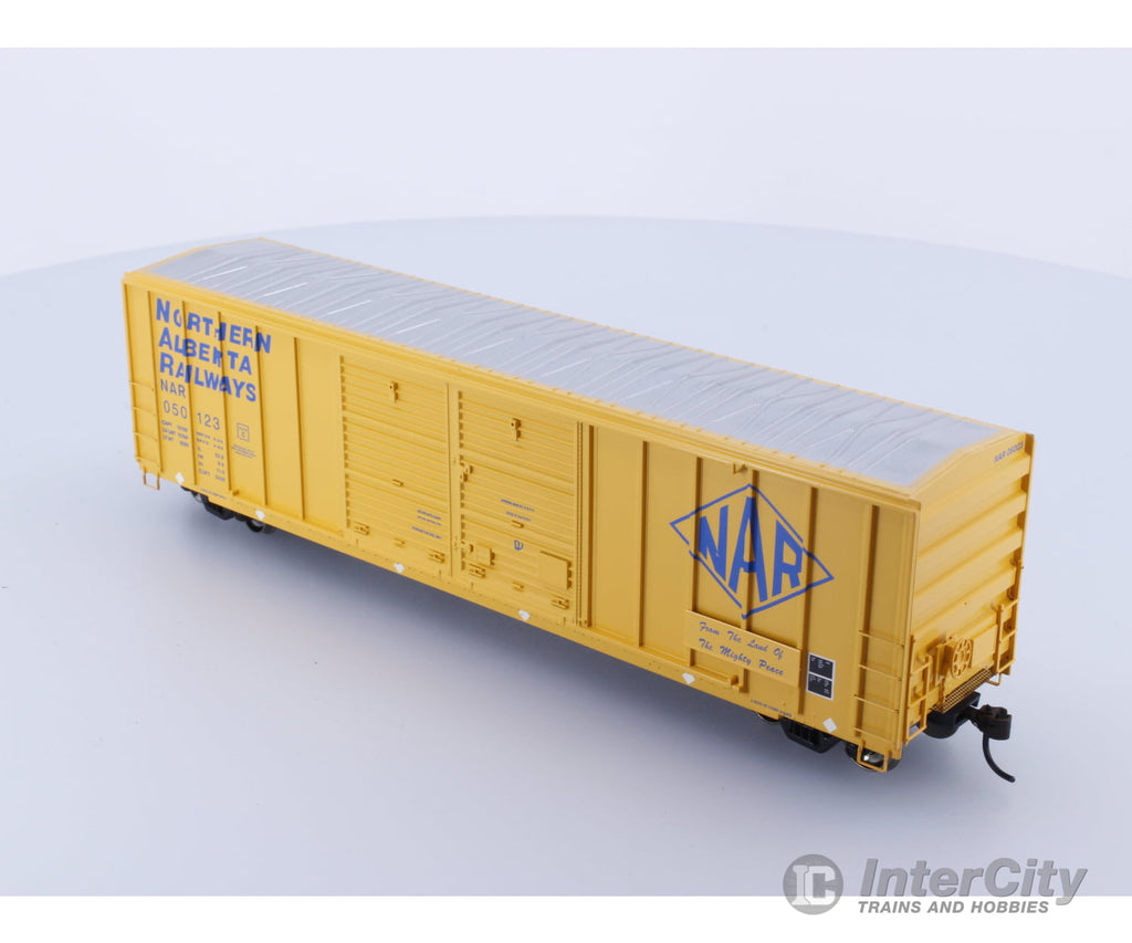 Athearn 92973 Ho Northern Alberta Railways 50 Fmc Centered Dd Box Car Railway (Nar) 050123 Freight