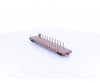 Athearn 93302 HO Flat Car with Stakes Atchison Topeka and Santa Fe (ATSF) 93302 - Freight Cars