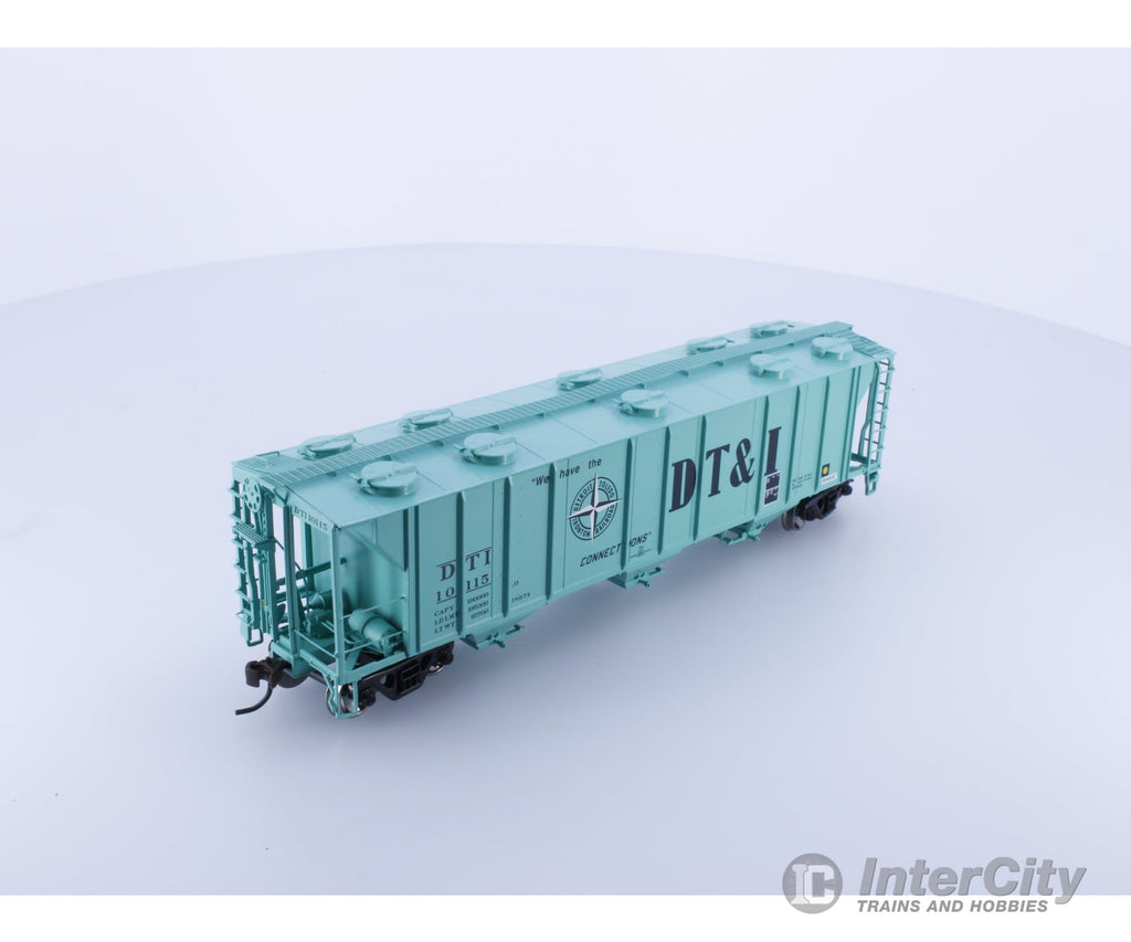 Athearn 93719 Ho Ps 2893 Covered Hopper Detroit Toledo And Ironton (Dti) 10115 Freight Cars