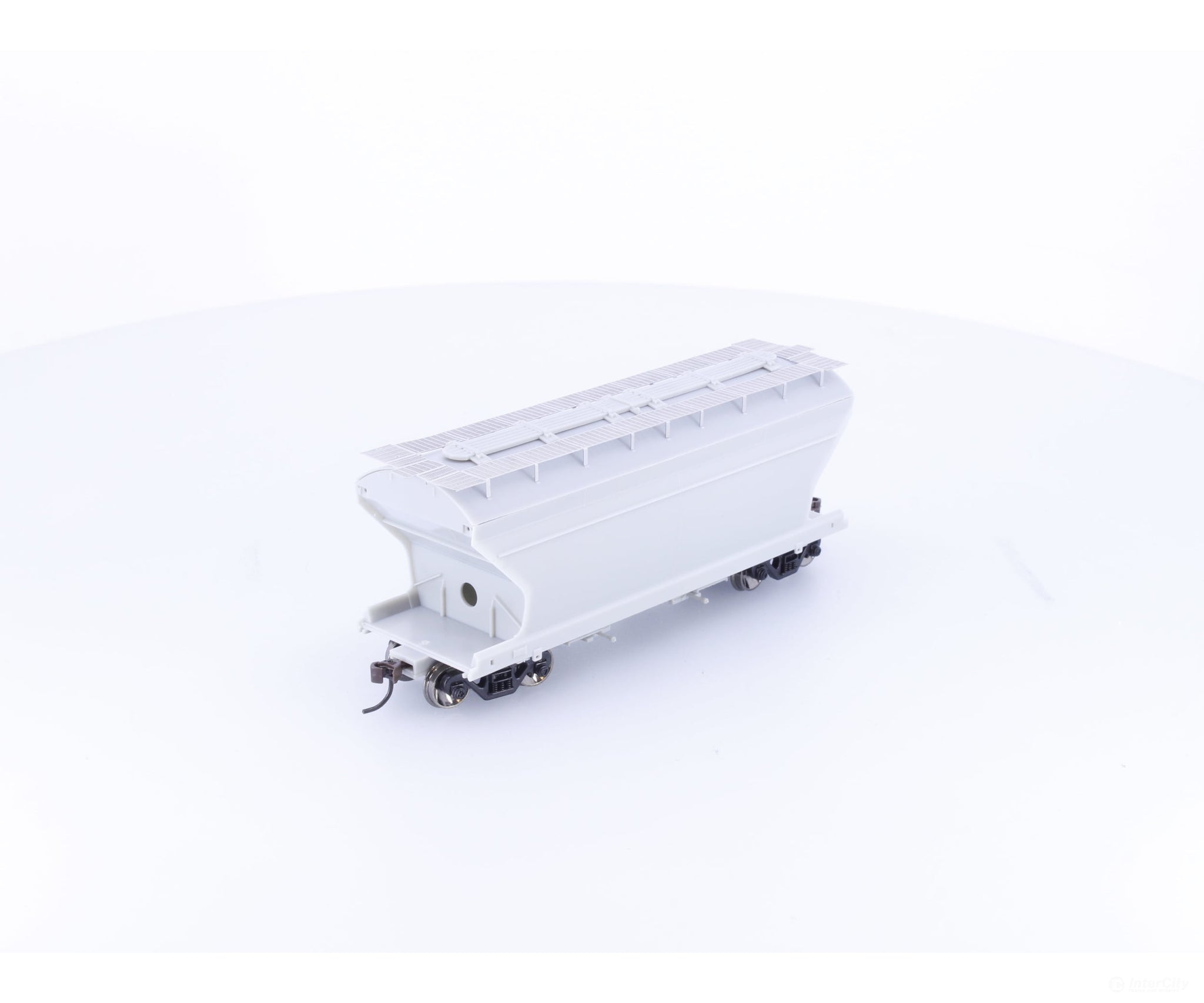Athearn 93900 HO ACF 2970 2 Bay Center Flow Hopper Undecorated - Freight Cars