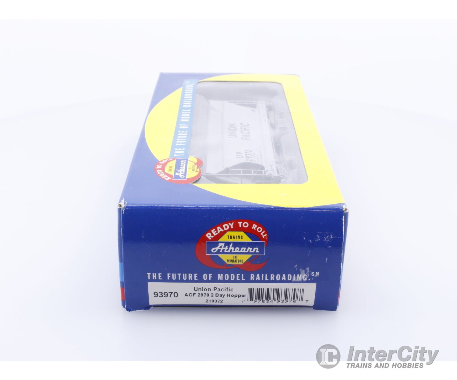 Athearn 93970 HO ACF 2970 2 Bay Hopper Union Pacific (UP) 219372 Freight Cars