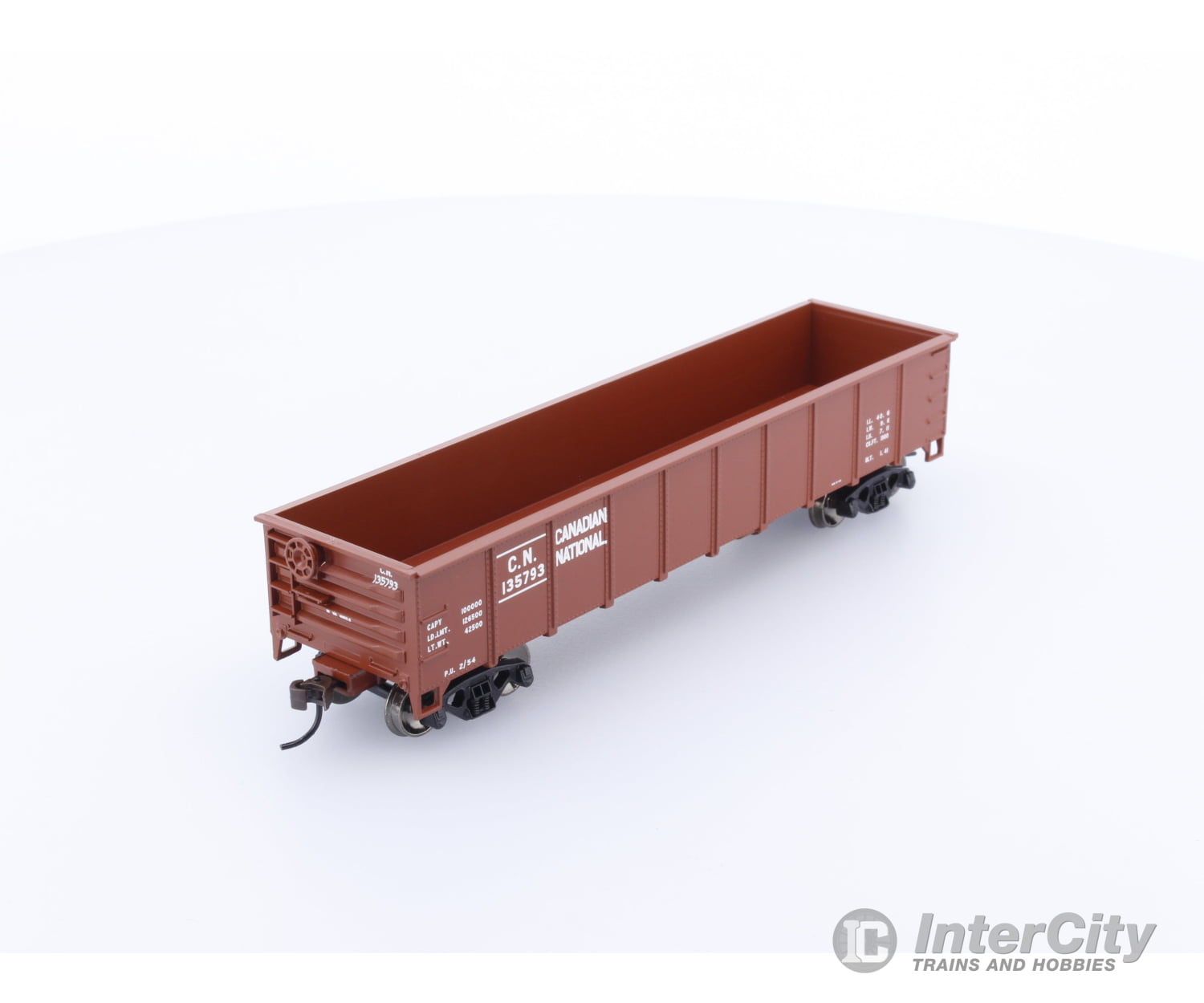 Athearn 94306 HO 40’ Gondola Wagon Canadian National (CN) 135793 Freight Cars